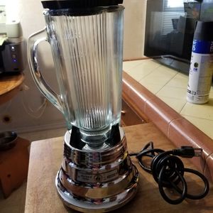 Vintage waring commercial blender 51BL25 Chrome us